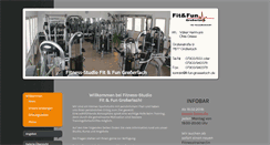 Desktop Screenshot of fit-fun-grosserlach.de